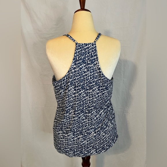 Navy and white tank top - Picture 2 of 2